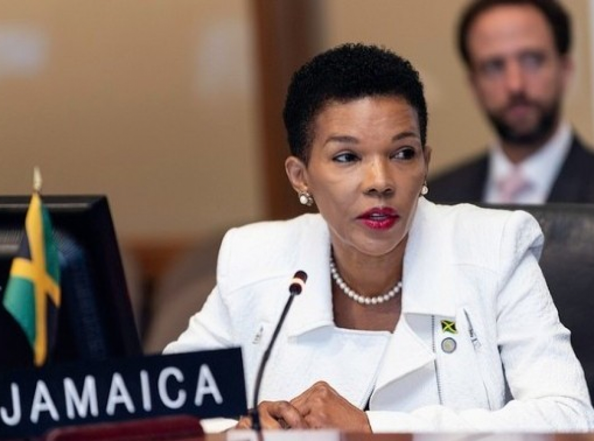 Audrey Marks, Jamaica’s Ambassador to the United States Audrey Marks (PHOTO CREDIT DERRICK SCOTT.)