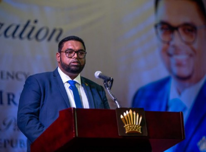 Guyana's President Discusses Key Issues Facing CARICOM Countries During Talks US Vice-President