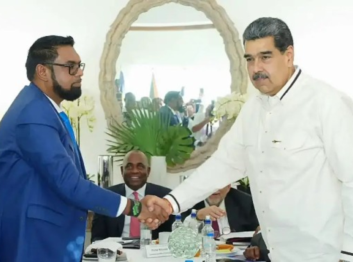 Guyana and Venezuela Agree to Refrain From Using Force to Settle Border Dispute