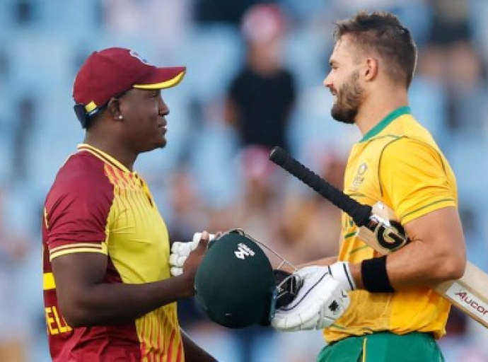 West Indies Crash Out of T20 World Cup After Defeat to South Africa