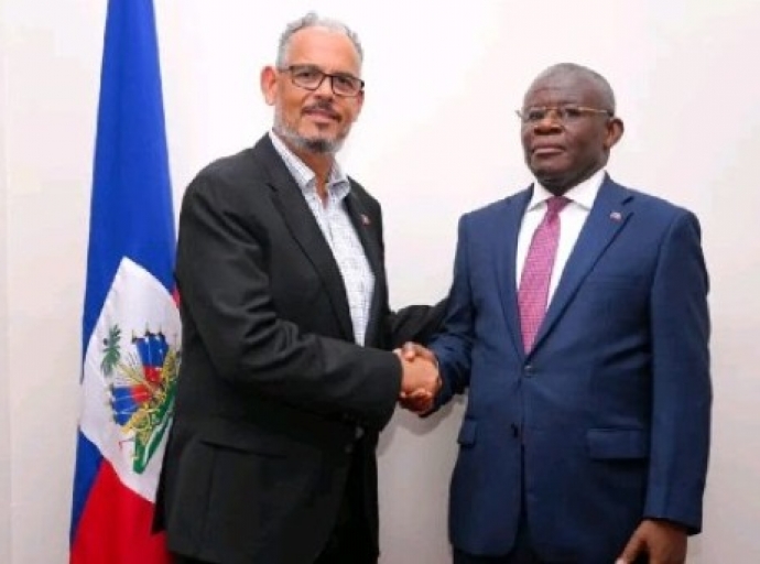 Haiti’s New Prime Minister Alix Didier Fils-Aimé Takes Up Office