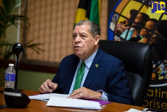 Industry Minister Audley Shaw