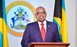 Bahamian Prime Minister Hubert Minnis