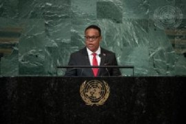 Foreign Affairs Minister Amery Browne