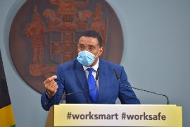 Prime Minister Andrew Holness (JIS Photo)