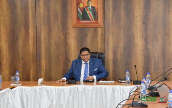 President Chandrikapersad Santokhi