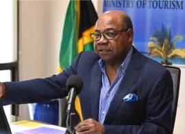 Tourism Minister Ed Bartlett