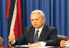 Finance Minister, Colm Imbert