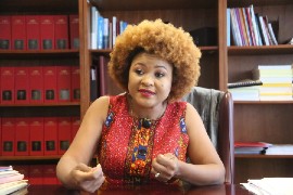 Minister of Education Nyan Gadsby-Dolly (Photo credit: SHIRLEY BAHADUR)