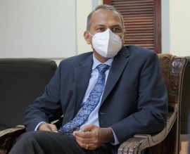 Health Minister Dr. Frank Anthony