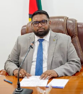 Guyana's President, Dr. Irfaan Ali