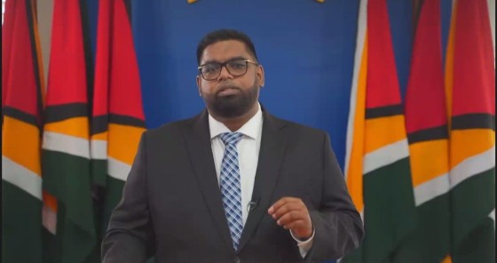 Guyana's President Dr. Irfaan Ali