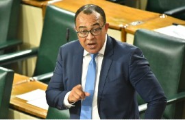Health Minister Dr. Christopher Tufton.