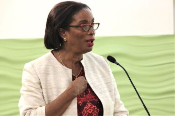 Minister in the Ministry of Foreign Trade, Sandra Husbands