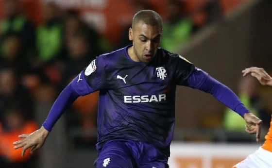 Injury-hit striker James Vaughan.