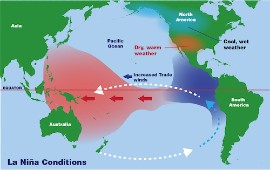 La Niña is causing drought conditions in much of the Caribbean. (NOAA SciJinks photo)