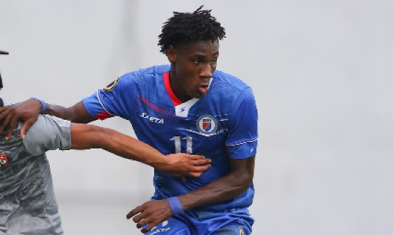 Haiti Under-20 international Watz Leazard.