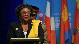 Barbados Prime Minister Mia Mottley
