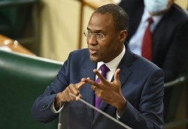 Minister of Finance and the Public Service, Dr. Nigel Clarke