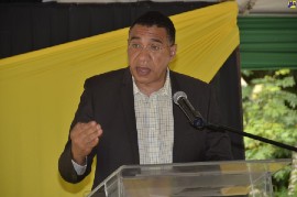 Jamaica's Prime Minister Andrew Holness. (Photo credit: Okoye Henry)