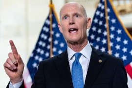 US Senator Rick Scott.