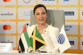 Jamaica’s Foreign Affairs Minister, Kamina Johnson Smith. ((Photo credit: Twitter @kaminajsmith)