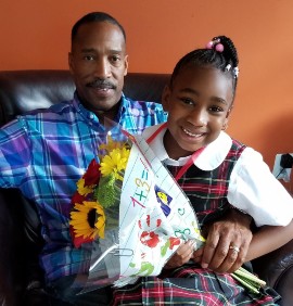 Rev. Stephen Tillett and daughter Sophia