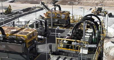 Lithium Mine Processing Plant Western Australia. Mechanical processing used to refine lithium spodumene concentrate.