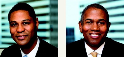 Channing Capital co-founders Rodney B. Herenton and Wendell E. Mackey