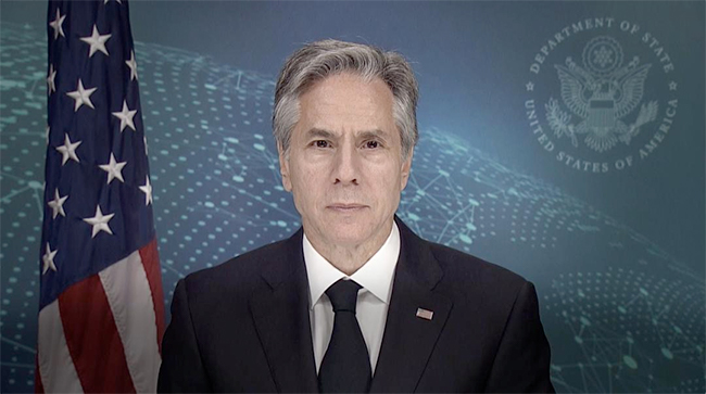 US Secretary of State Antony J. Blinken
