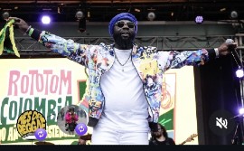 XKhraig performing at Rototom Colombia in Bogota in early June. (Contributed photo)