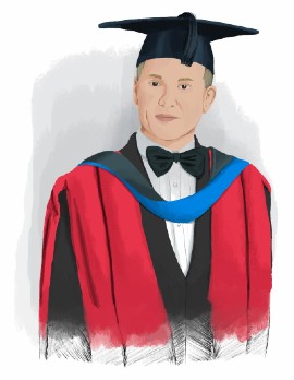 Adam Stewart, Executive Chairman, Sandals Resorts International (Illustration by Abdul Wahid, MPE)