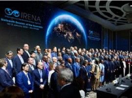 Delegates at the opening of the 16th session of the International Renewable Energy Agency (IRENA) Assembly (CMC Photo)