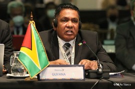 Minister of Agriculture Zulfikar Mustapha (Photo courtesy of FAO/Max Valencia)