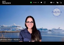 Ambra Attus during the GSTC webinar