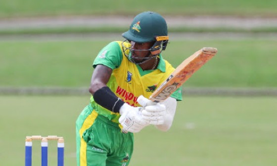 Windward Islands Volcanoes opener Alick Athanaze.