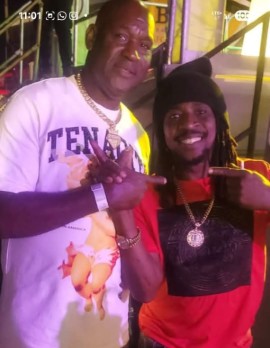 Donovan Anderson (left) and Frisco Kid.