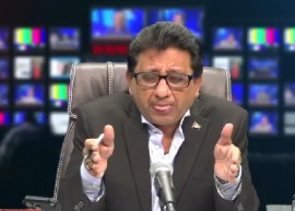 Attorney General Anil Nandlall, speaking on his “Issues in the News” programme on Tuesday night (CMC Photo)
