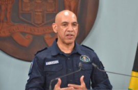 Former Police Commissioner Antony Anderson