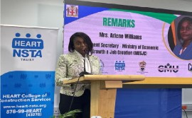 Permanent Secretary in the Ministry of Economic Growth and Job Creation (MEGJC), Arlene Williams.
