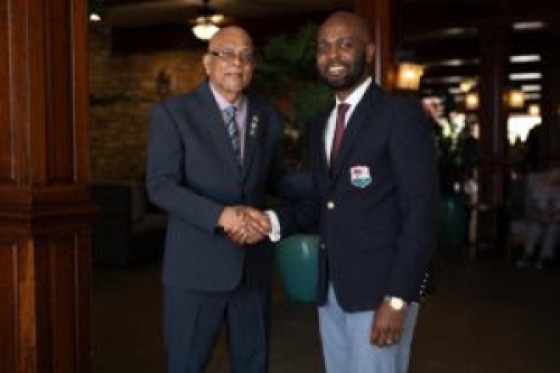 Azim Bassarath (left) and Dr. Kishore Shallow