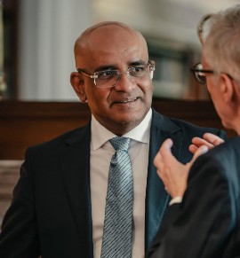 Guyana Vice President Bharrat Jagdeo.