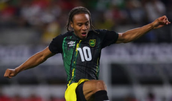Reggae Boy Bobby Reid … scored late on.