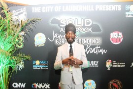 Sizzla Kalonji at the City of Lauderhill "Solid As A Rock" 63rd Independence Year