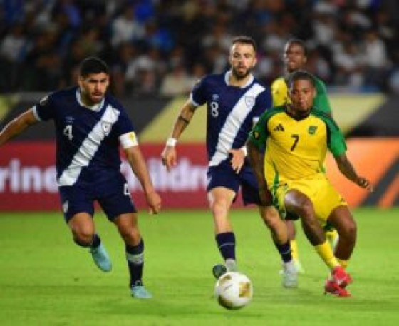 Reggae Boyz vs Guatemala during their group stage match of the 2025 Gold Cup at Dignity Health Sports Park. Credit: CONCACAF