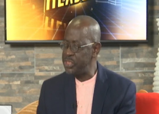 Nizam Burke on the GBN programme “Beyond the Headlines” (CMC Photo)