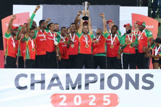 The Guyana Amazon Warriors are the defending GSL champions.