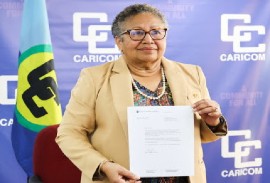 CARICOM Secretary General, Dr. Carla Barnett