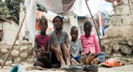 Haitian children severely affected by security concerns (File Photo)