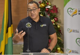 Health Minister Dr. Christopher Tufton